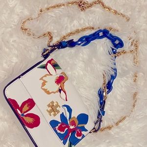 NEW TORY BURCH KIRA FLORAL MINI BAG